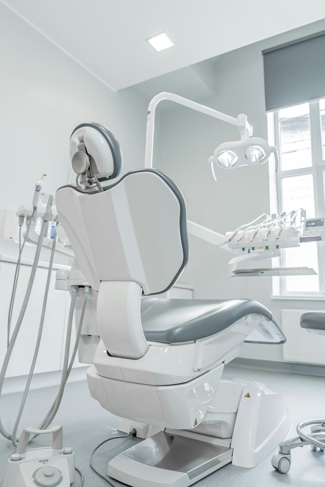 Treatment chair and equipment at the clinic